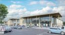 CGI of the five other retail units planned as part of the Higher Trewhiddle Farm development in St Austell